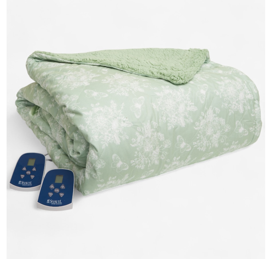 Image 215304_TOICN.jpg, Product 215-304 / Price $139.99 - $219.99, Shavel Micro Flannel and Sherpa Electric Blanket from Shavel on TSC.ca's Home & Garden department
