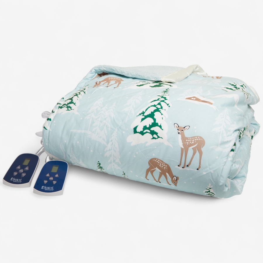 Image 215304_WINWD.jpg, Product 215-304 / Price $119.99 - $189.99, Shavel Micro Flannel and Sherpa Electric Blanket from Shavel on TSC.ca's Home & Garden department