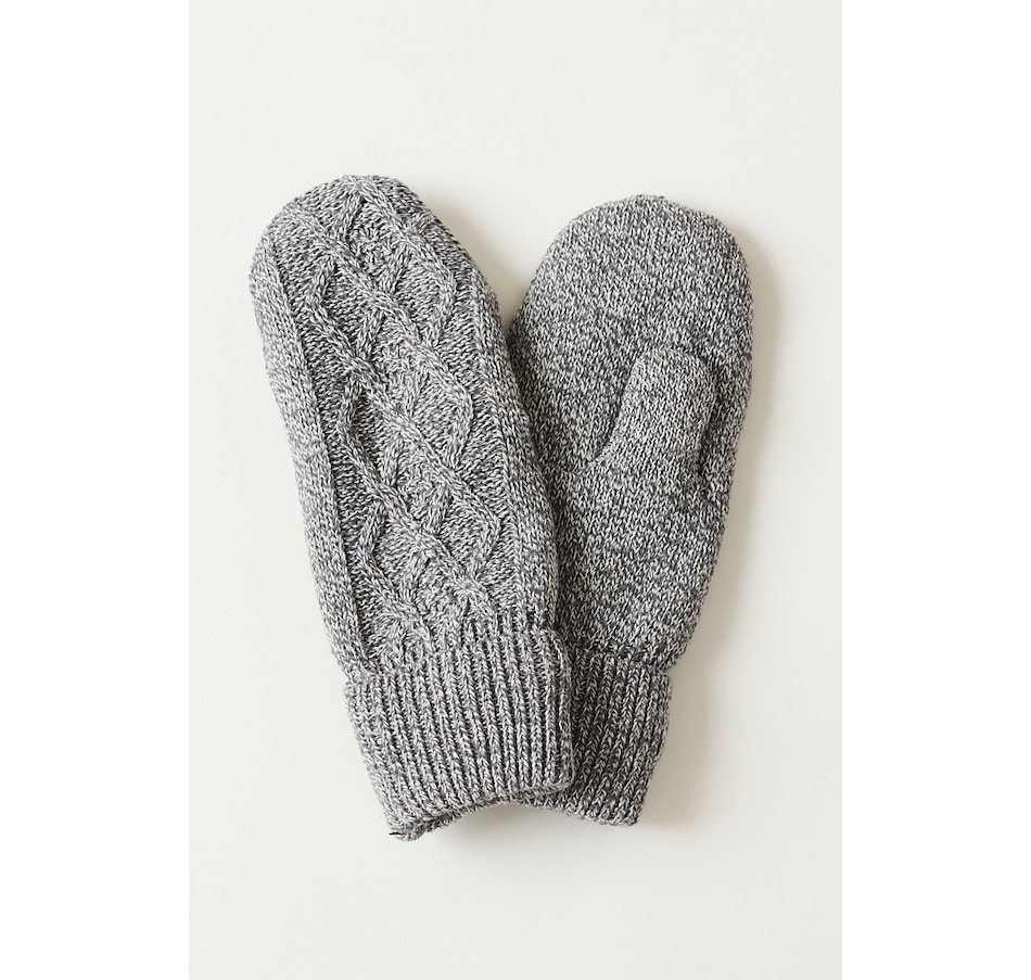 Image 215464_GRY.jpg, Product 215-464 / Price $54.00, Parkhurst Accessories Cable Mittens from Parkhurst on TSC.ca's Clothing & Shoes department