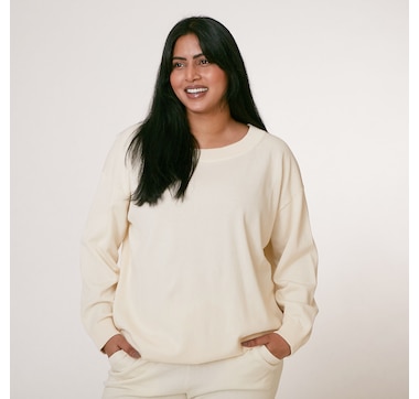 Barefoot Dreams Sunbleached Drapeback Pullover