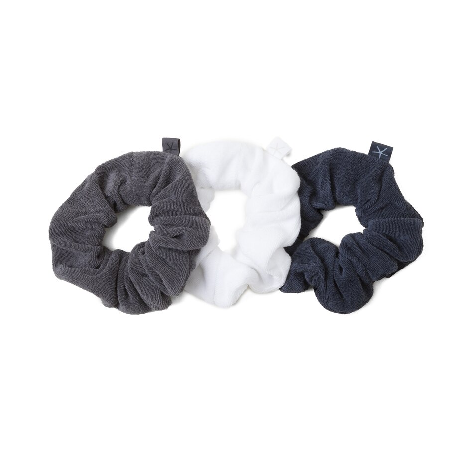 Image 215534_MTI.jpg, Product 215-534 / Price $29.88, Barefoot Dreams Cozy Terry Scrunchie Set (3-Pack) from Barefoot Dreams on TSC.ca's Fashion department