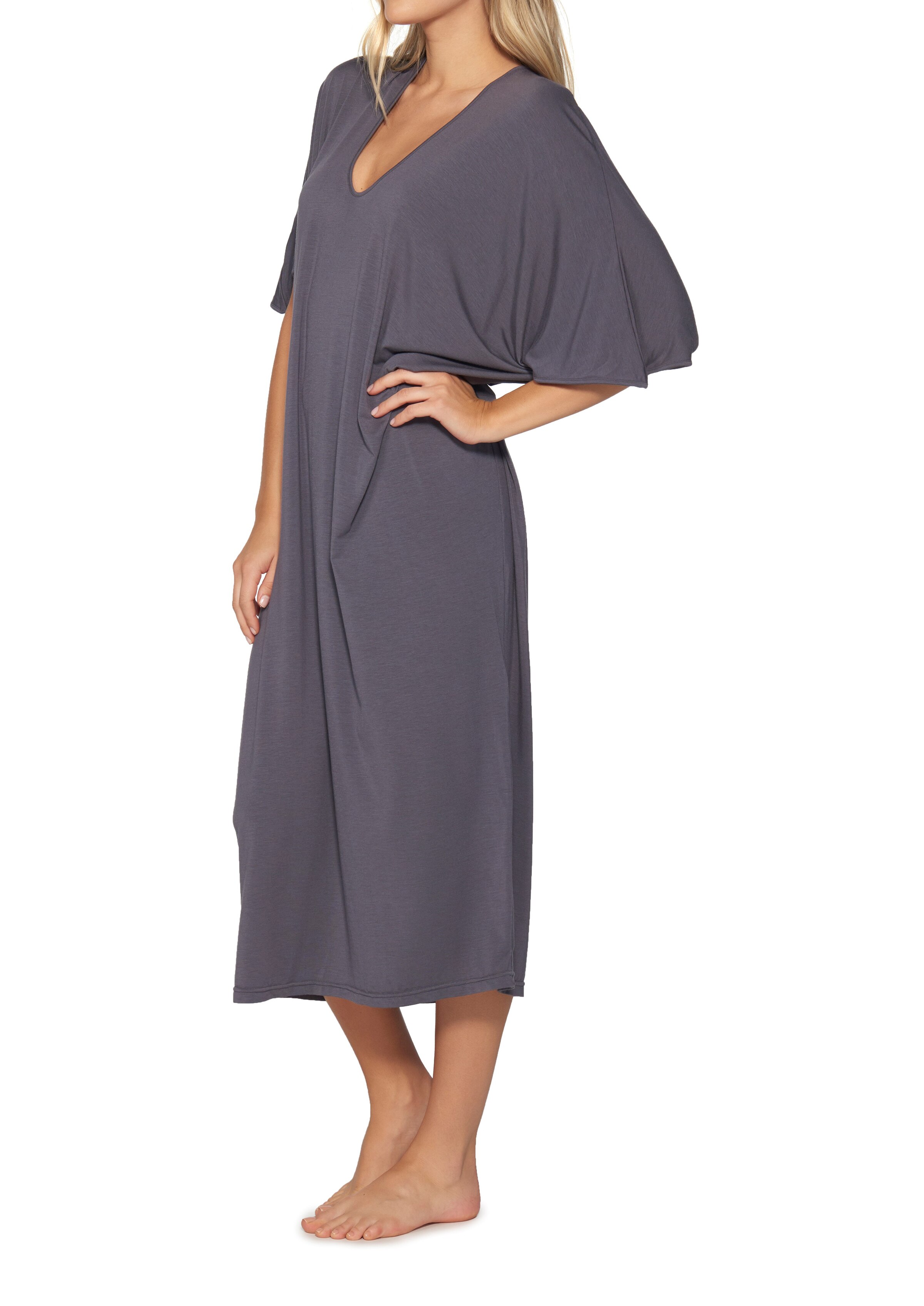 Barefoot dreams luxe 2024 milk jersey caftan