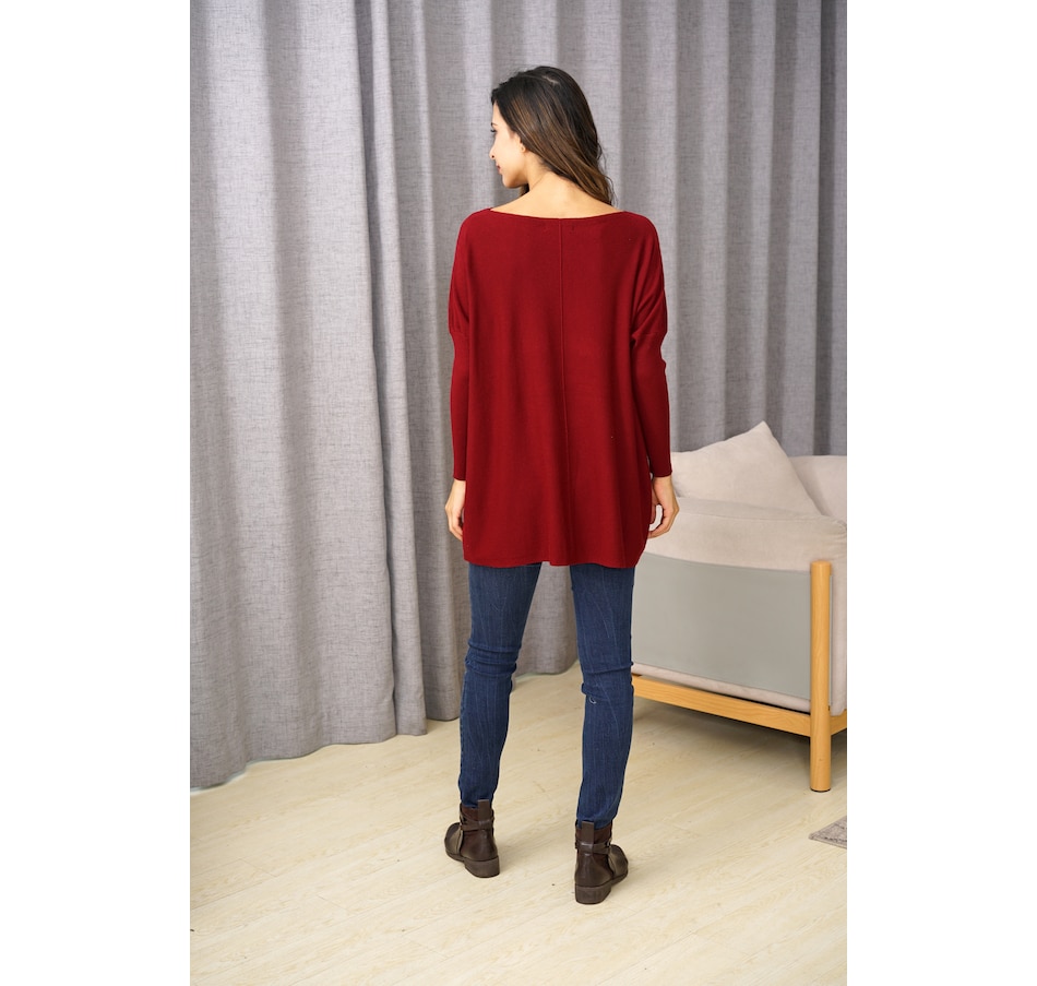 Image 215686_ALTMORE8.jpg, Product 215-686 / Price $24.33, Orange Fashion Village Supersoft Boatneck Sweater from Orange Fashion Village on TSC.ca's Fashion department