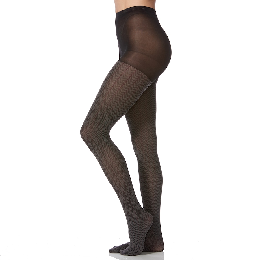 Image 215752_ALTMORE1.jpg, Product 215-752 / Price $20.00, Hue Herringbone Stripe Tights from HUE on TSC.ca's Fashion department