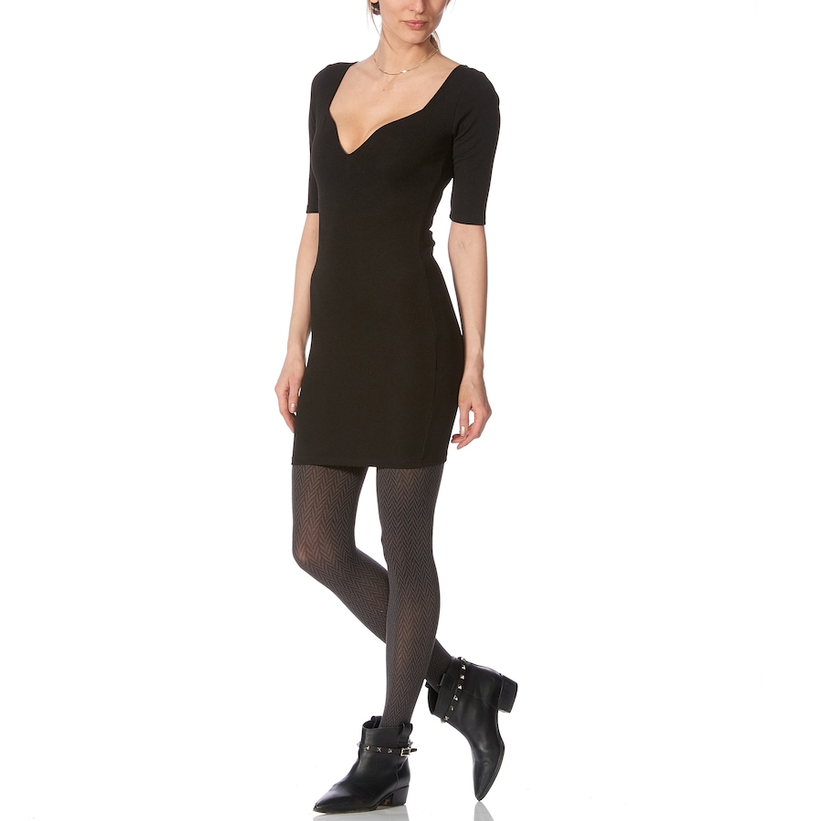 Image 215752_BLK.jpg, Product 215-752 / Price $20.00, Hue Herringbone Stripe Tights from HUE on TSC.ca's Fashion department