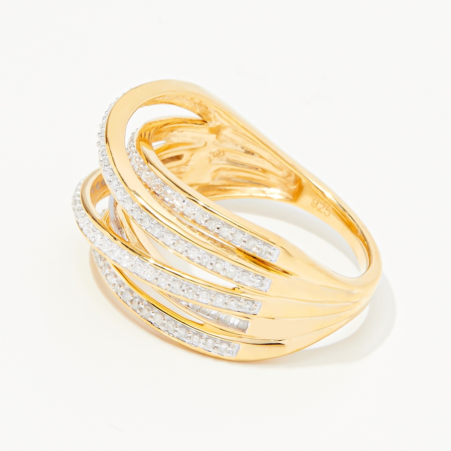 Image 215756_ALTMORE1.jpg, Product 215-756 / Price $399.99, Colour of Diamonds Sterling Silver 0.50 ctw White Diamonds Ring from Colours of Diamonds on TSC.ca's Jewellery department