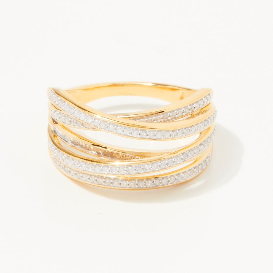 Image 215756_YGP.jpg, Product 215-756 / Price $399.99, Colour of Diamonds Sterling Silver 0.50 ctw White Diamonds Ring from Colours of Diamonds on TSC.ca's Jewellery department