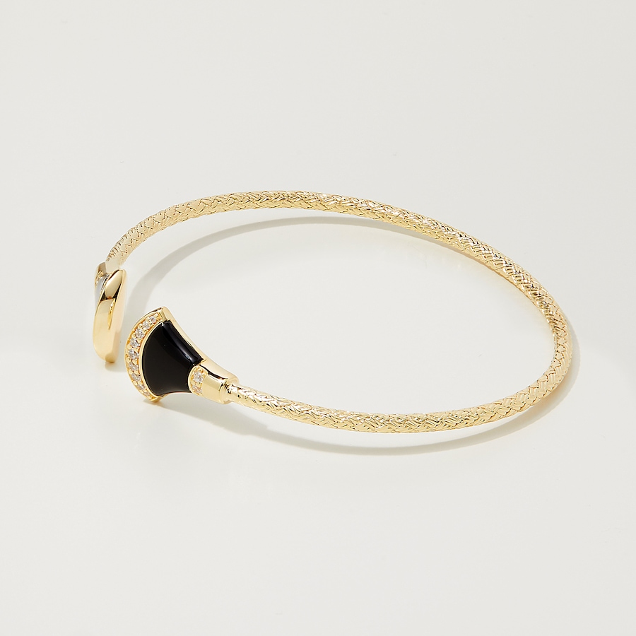 Image 215819_ALTMORE1.jpg, Product 215-819 / Price $219.99, Charles Garnier Sterling Silver "Fanflare" Gemstone and Cubic Zirconia Cuff from Charles Garnier on TSC.ca's Jewellery department