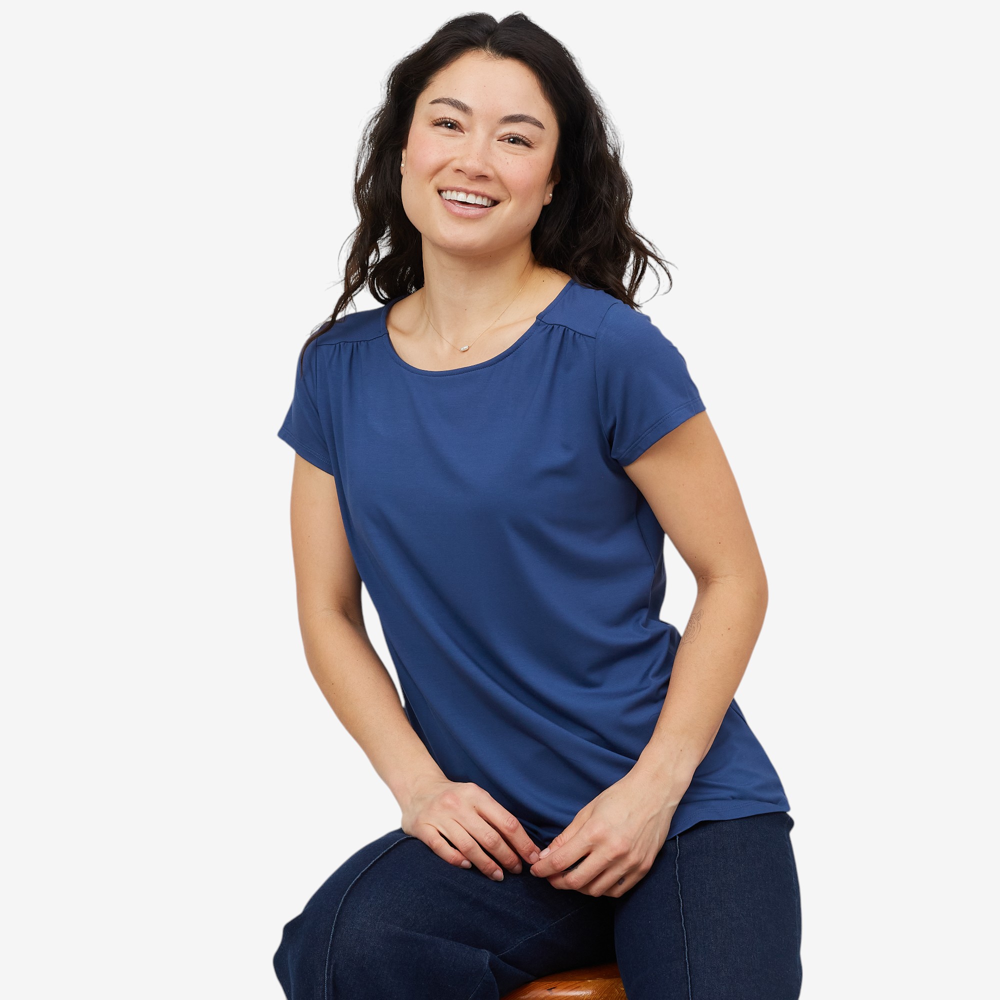 トップス M.RT Mr. Max Ultra Modal Essential Short Sleeve Top - TSC.ca