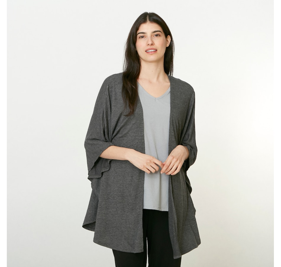 Cuddl Duds Slub Relaxed Wrap