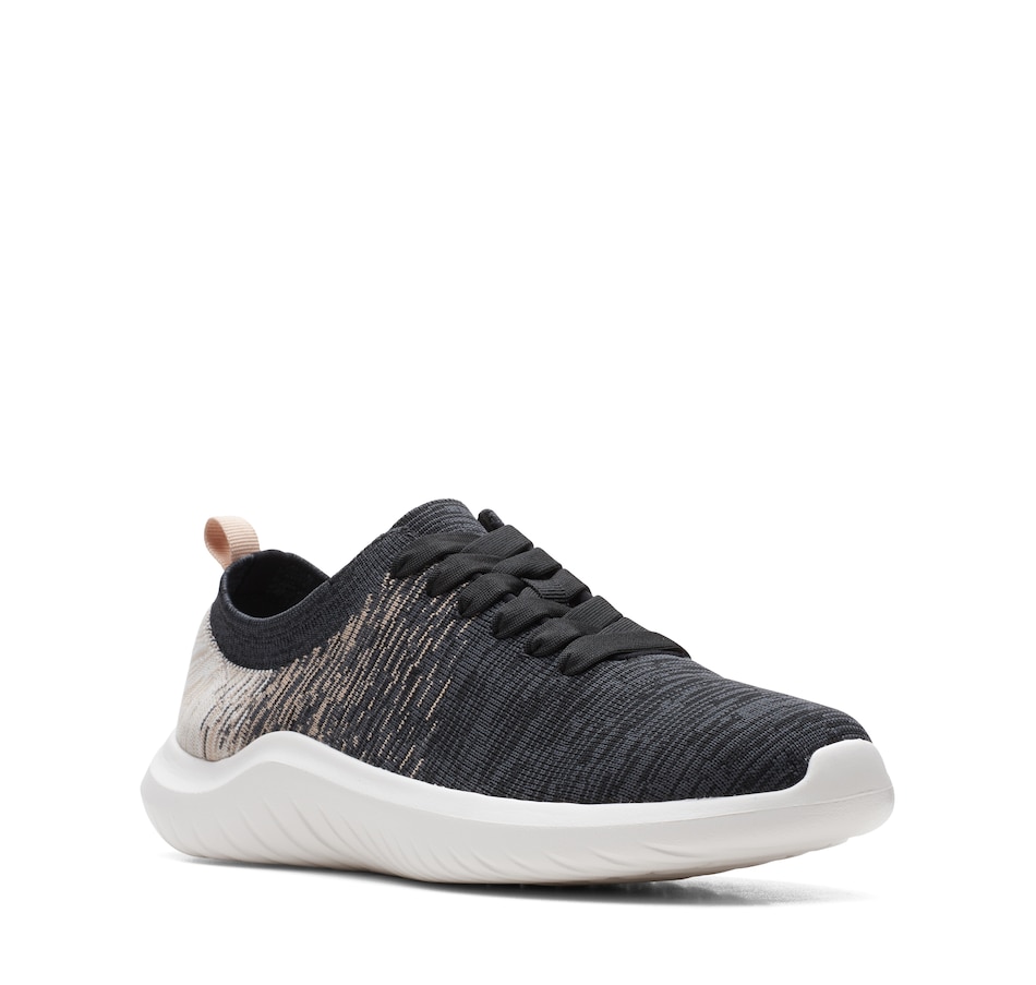 Image 215929_BKW.jpg, Product 215-929 / Price $39.33, Clarks Nova Glint Sneaker from Clarks Footwear on TSC.ca's Clothing & Shoes department