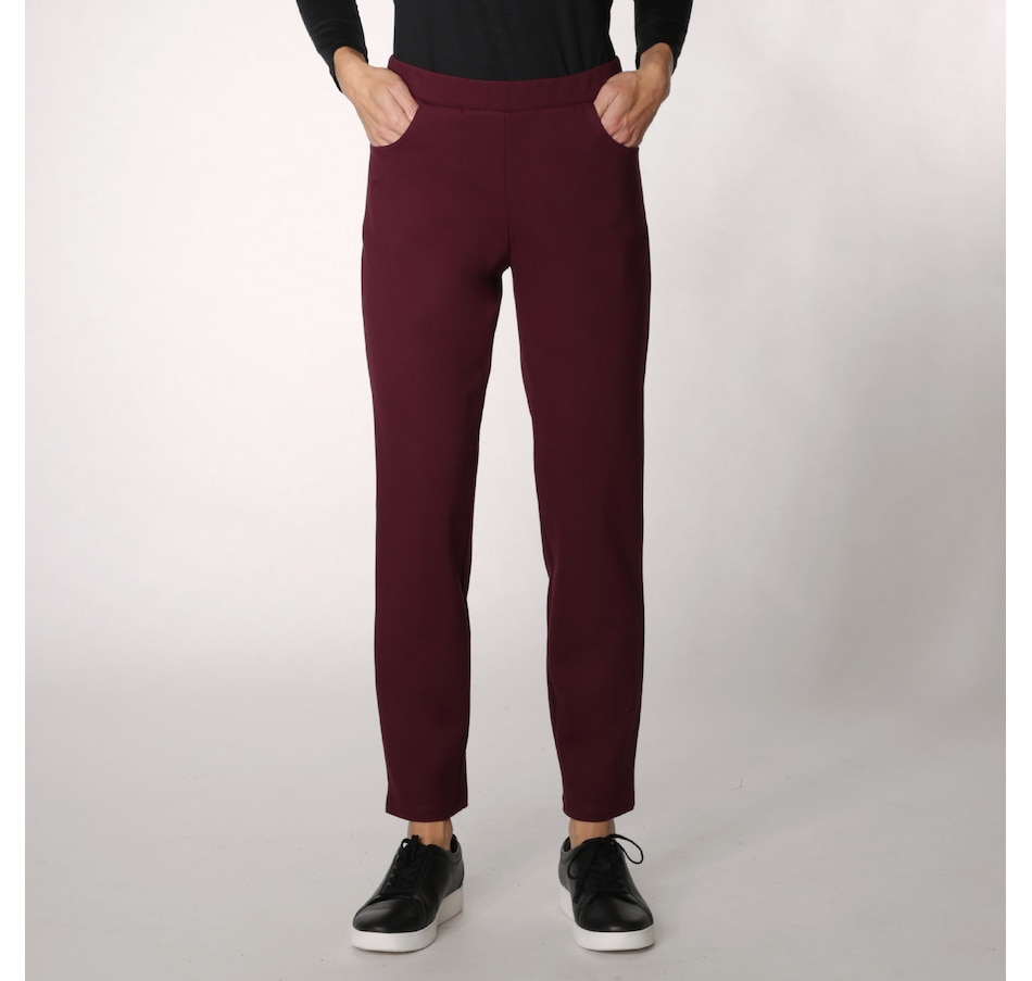 Clothing & Shoes - Bottoms - Pants - Mr. Max Vortex Ponte Slim Leg Pant -  Online Shopping for Canadians