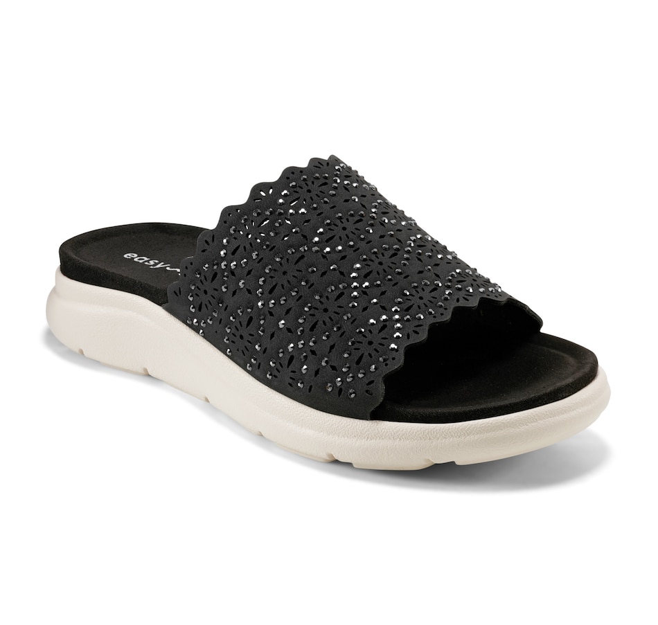 Image 216004_BLK.jpg, Product 216-004 / Price $59.88, Easy Spirit Alora Cut-Out Sandal from Easy Spirit Footwear on TSC.ca's Shoes department