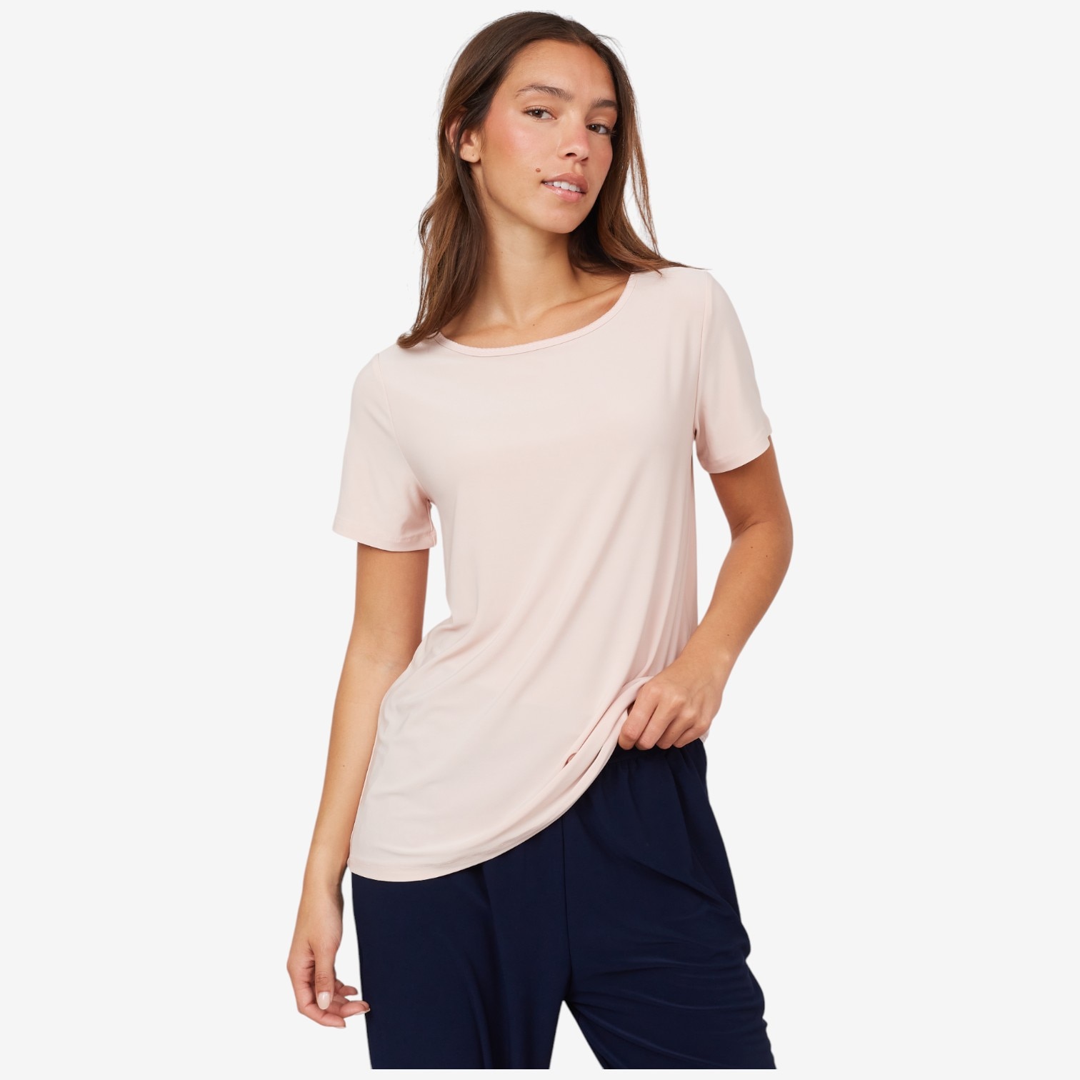 トップス HANNA Kim & Co. Deluxe Brazil Knit Short Sleeve Conny Top - TSC.ca