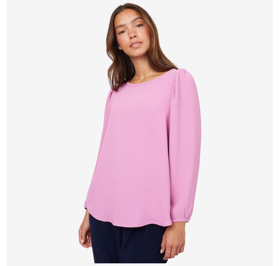 Image 216148_LLVND.jpg, Product 216-148 / Price $19.33, Kim & Co. Crinkle Poplin Cintia Top from Kim & Co. on TSC.ca's Fashion department