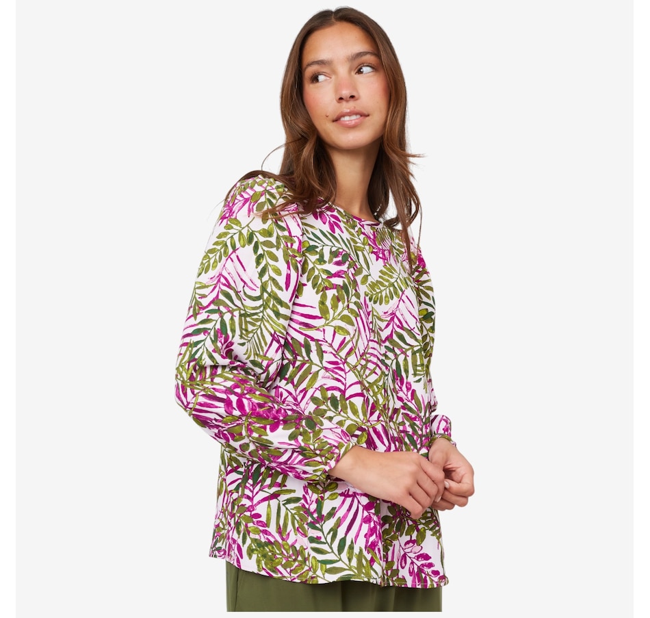 Image 216148_PMU.jpg, Product 216-148 / Price $19.33, Kim & Co. Crinkle Poplin Cintia Top from Kim & Co. on TSC.ca's Fashion department