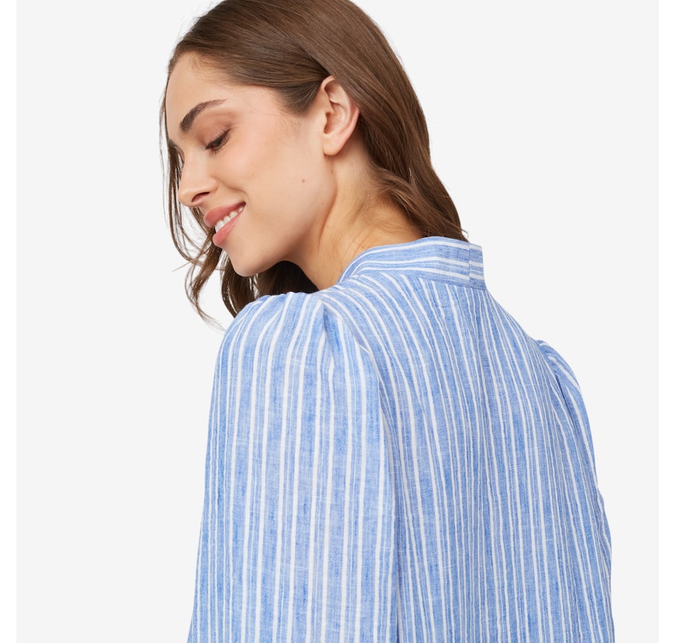 Image 216154_ALTMORE2.jpg, Product 216-154 / Price $24.33, Kim & Co. Striped Claudine Blouse from Kim & Co. on TSC.ca's Fashion department