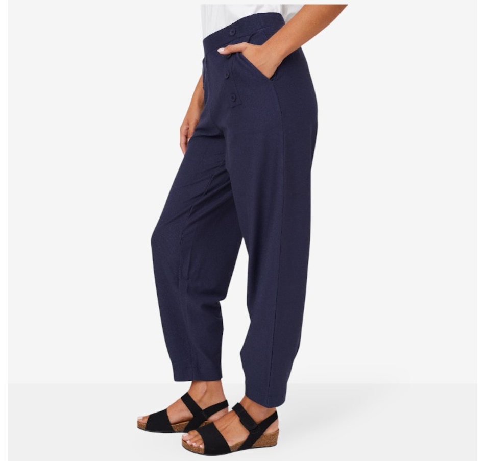 Image 216180_ALTMORE1.jpg, Product 216-180 / Price $64.88, Wynne Style Essential Knit Crepe Pant from Wynnelayers on TSC.ca's Fashion department