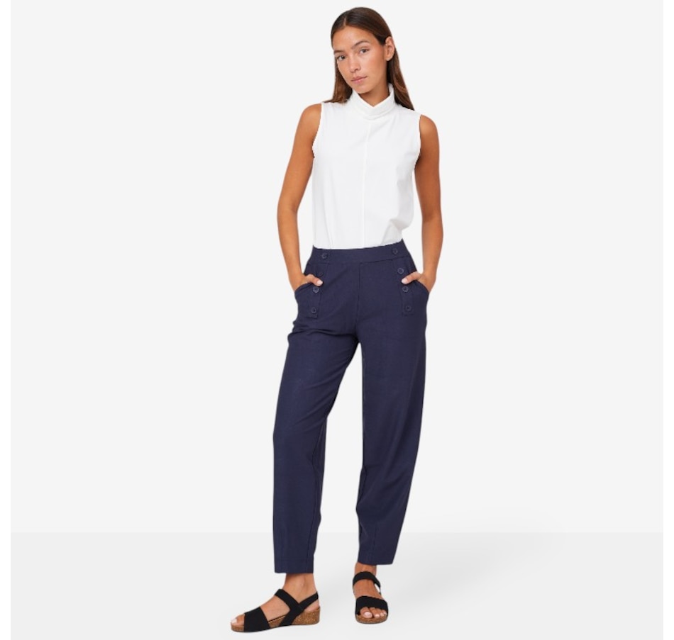 Image 216180_ALTMORE2.jpg, Product 216-180 / Price $64.88, Wynne Style Essential Knit Crepe Pant from Wynnelayers on TSC.ca's Fashion department
