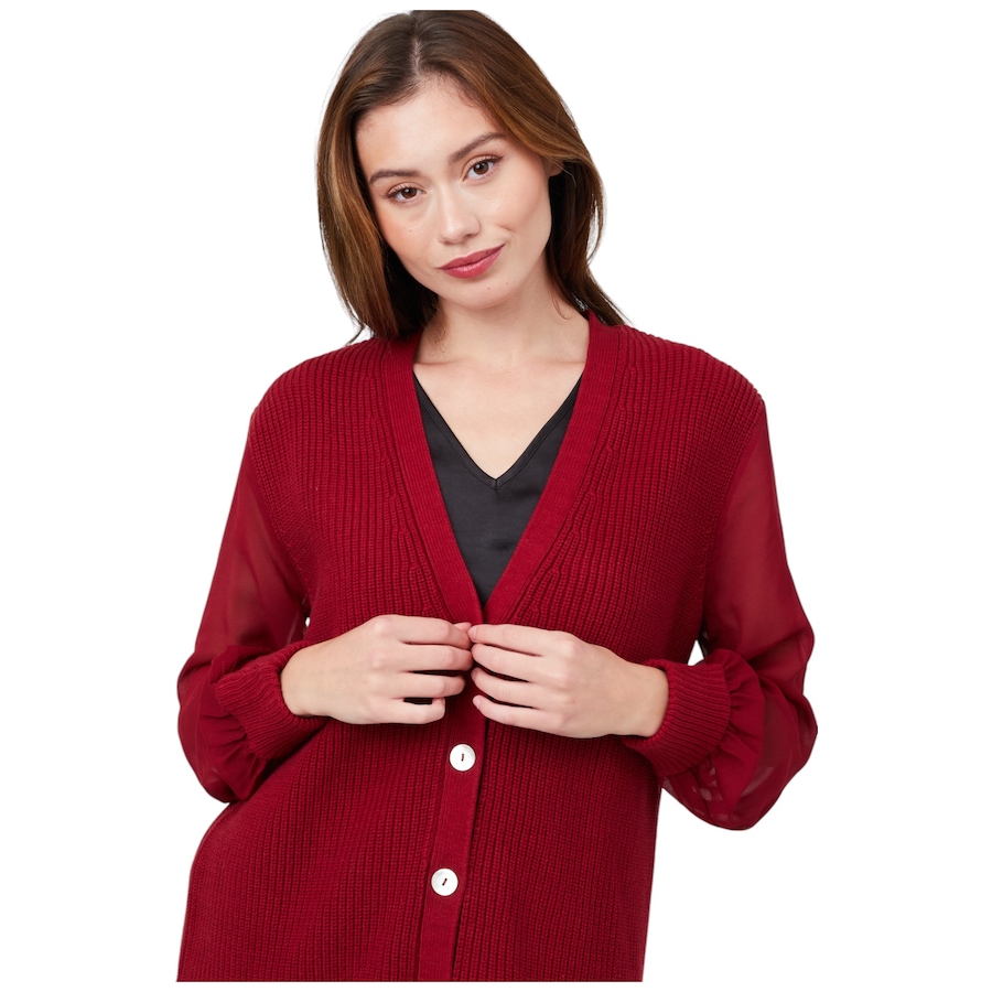 Image 216183_ALTMORE1.jpg, Product 216-183 / Price $74.88, Wynne Style Cardigan with Mixed Media from Wynnelayers on TSC.ca's Fashion department