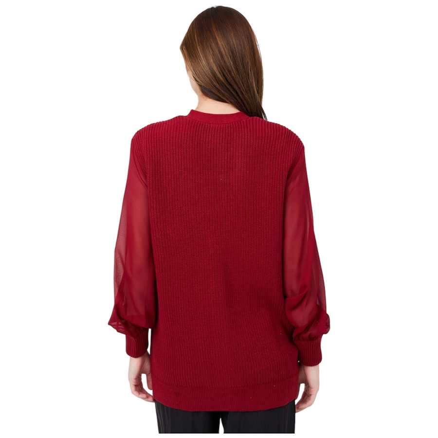 Image 216183_ALTMORE2.jpg, Product 216-183 / Price $74.88, Wynne Style Cardigan with Mixed Media from Wynnelayers on TSC.ca's Fashion department