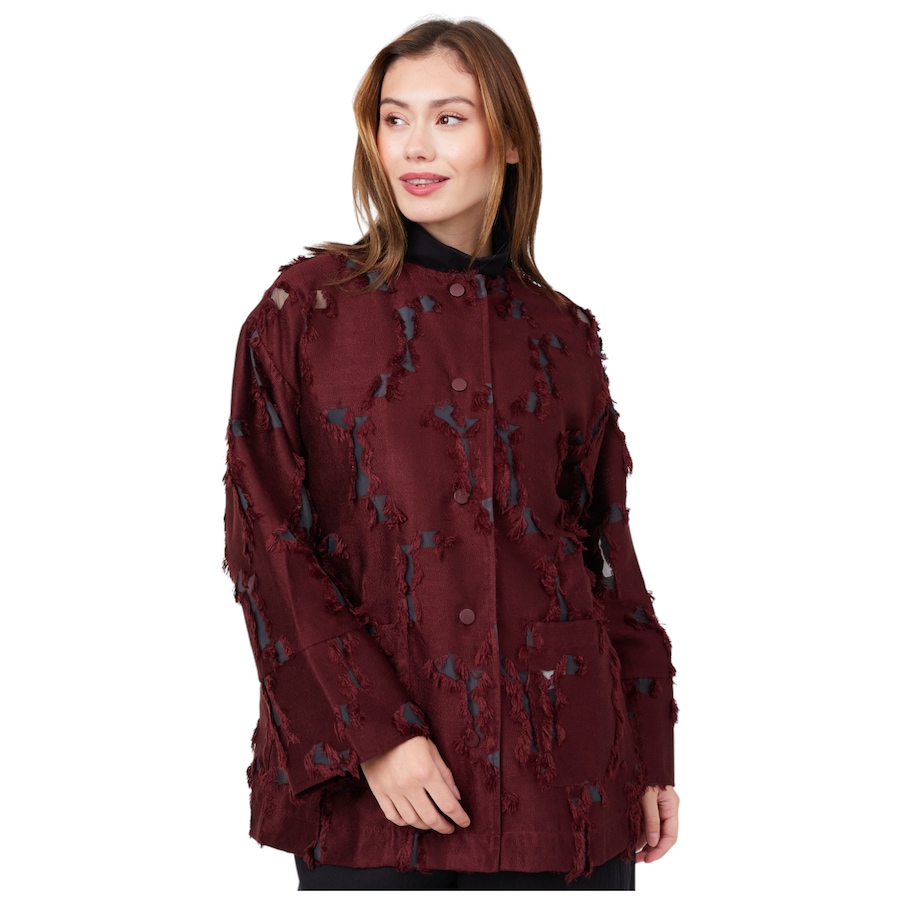 Image 216184_ALTMORE4.jpg, Product 216-184 / Price $59.33, Wynne Style Organza Cut Jacquard Jacket from Wynnelayers on TSC.ca's Fashion department