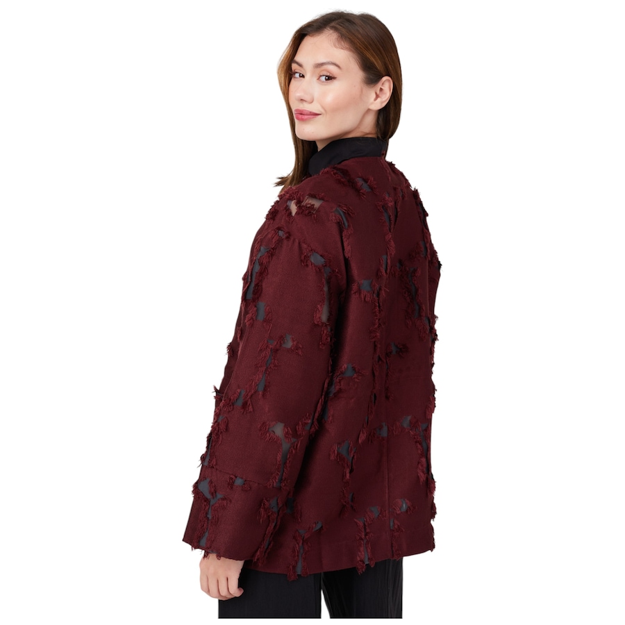 Image 216184_ALTMORE5.jpg, Product 216-184 / Price $59.33, Wynne Style Organza Cut Jacquard Jacket from Wynnelayers on TSC.ca's Fashion department