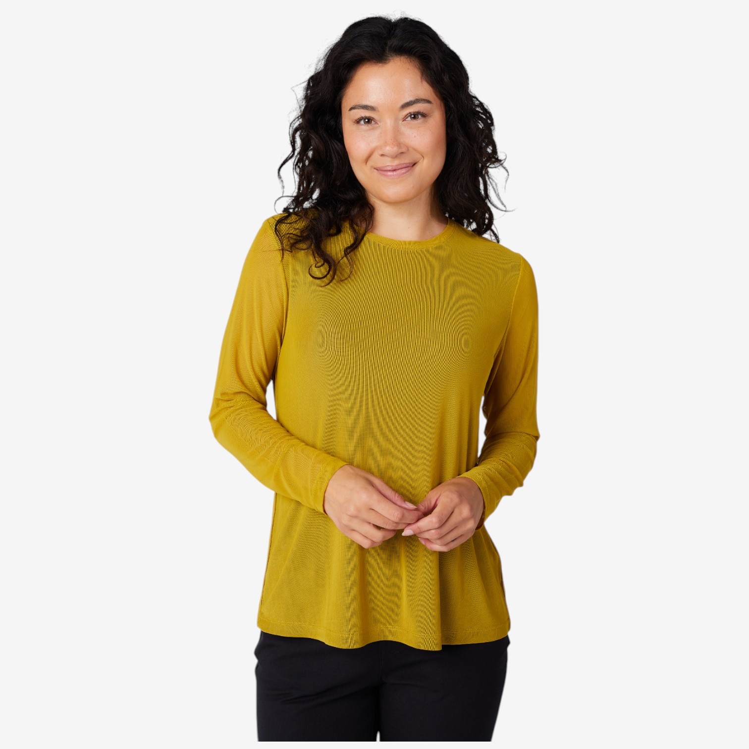 ◆ おちゃ ◆ Wynne Style Mesh Top - TSC.ca