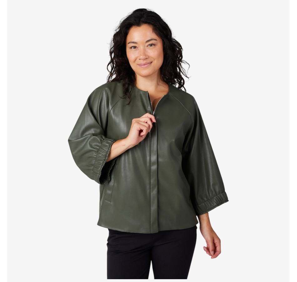 Image 216191_ALTMORE1.jpg, Product 216-191 / Price $69.33, Wynne Style Faux Leather Jacket from Wynnelayers on TSC.ca's Fashion department