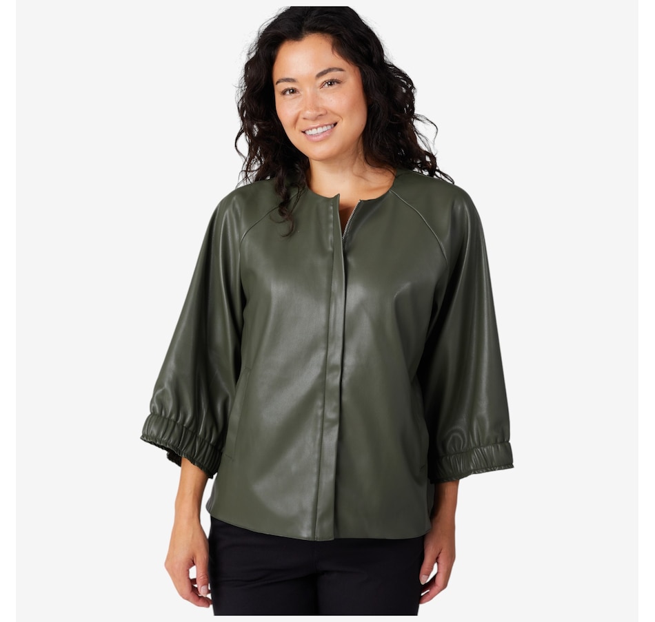 Image 216191_ALTMORE3.jpg, Product 216-191 / Price $69.33, Wynne Style Faux Leather Jacket from Wynnelayers on TSC.ca's Fashion department