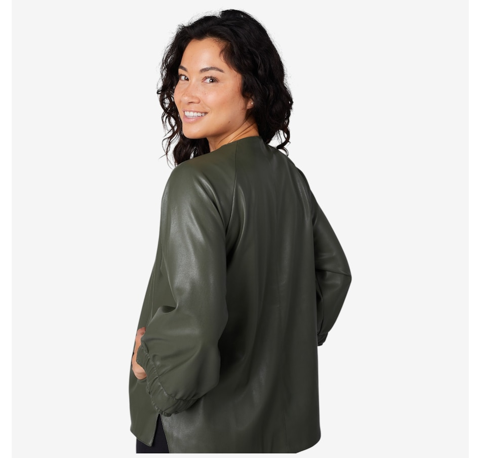 Image 216191_ALTMORE4.jpg, Product 216-191 / Price $69.33, Wynne Style Faux Leather Jacket from Wynnelayers on TSC.ca's Fashion department