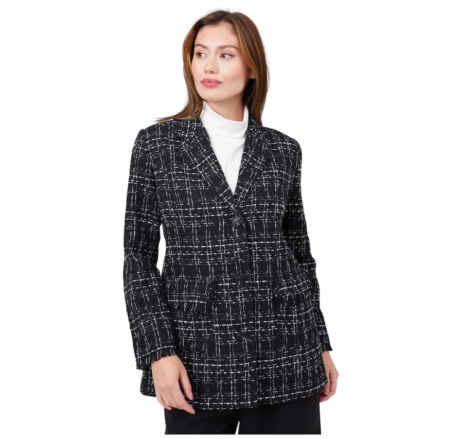 Image 216192_BLK.jpg, Product 216-192 / Price $109.88, Wynne Style Tweed Jacket from Wynnelayers on TSC.ca's Fashion department