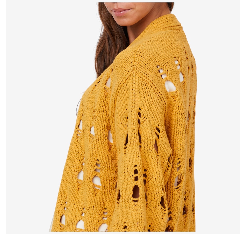 Image 216194_ALTMORE2.jpg, Product 216-194 / Price $89.90, Wynne Style Open Stitch Cotton Blend Cardigan from Wynnelayers on TSC.ca's Fashion department