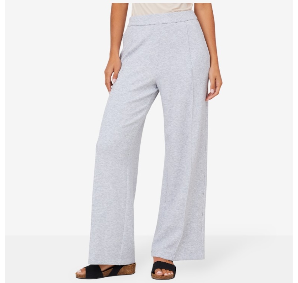 Image 216199_LIGHR.jpg, Product 216-199 / Price $54.88, Wynne Style Cloud Knit Pant with Seaming Detail from Wynnelayers on TSC.ca's Fashion department