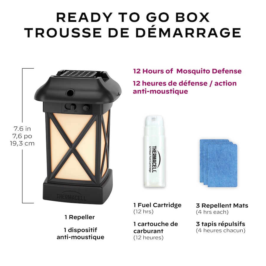 Image 216610_ALTMORE1.jpg, Product 216-610 / Price $74.88, Thermacell Patio Shield Lantern Mosquito Repeller from Thermacell on TSC.ca's Home & Garden department