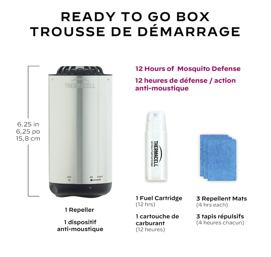 Image 216611_ALTMORE1.jpg, Product 216-611 / Price $85.98, Thermacell Patio Shield Metal Edition Mosquito Pro from Thermacell on TSC.ca's Home & Garden department