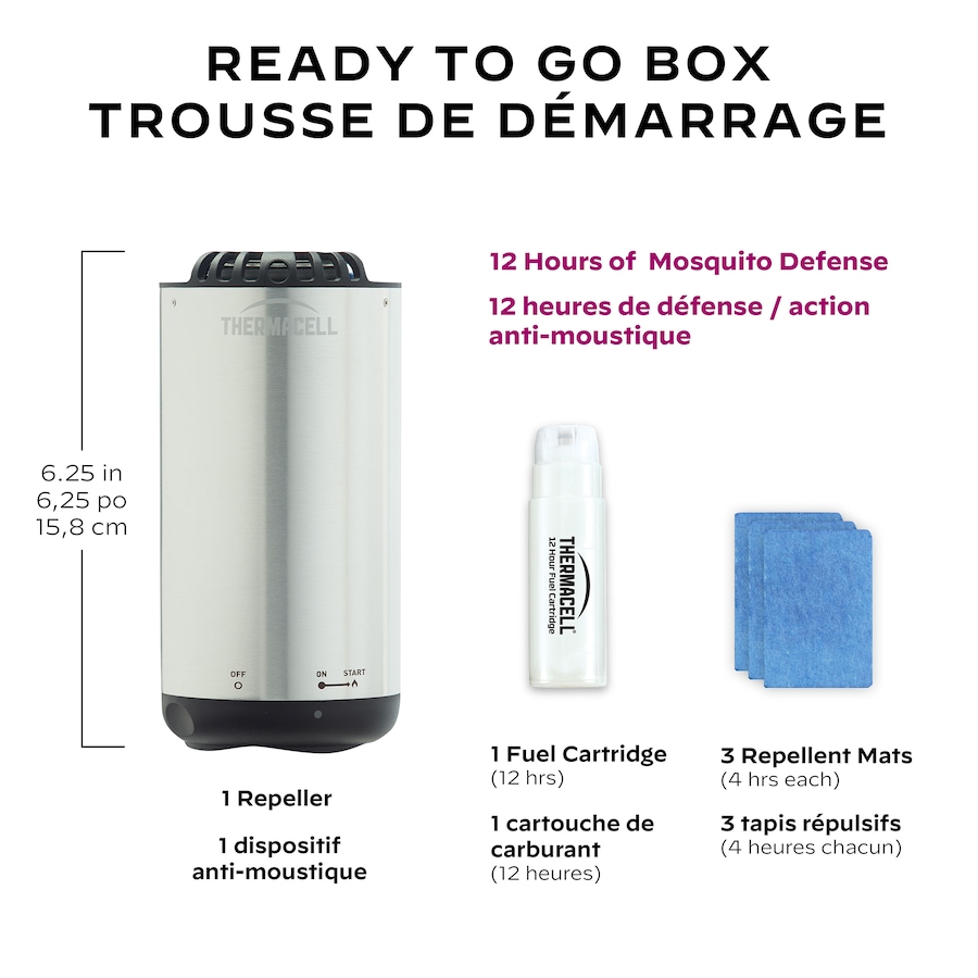 Image 216611_ALTMORE1.jpg, Product 216-611 / Price $49.88, Thermacell Patio Shield Metal Edition Mosquito Pro from Thermacell on TSC.ca's Home & Garden department