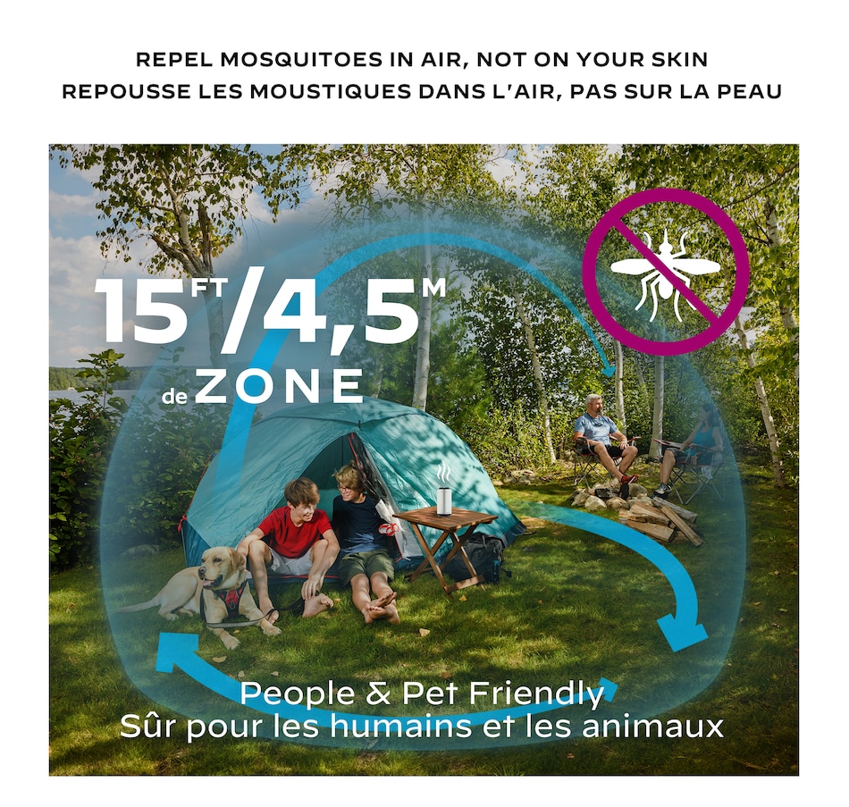 Image 216611_ALTMORE4.jpg, Product 216-611 / Price $85.98, Thermacell Patio Shield Metal Edition Mosquito Pro from Thermacell on TSC.ca's Home & Garden department