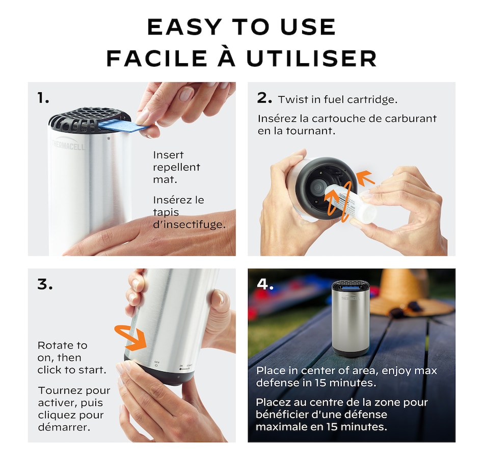 Image 216611_ALTMORE6.jpg, Product 216-611 / Price $85.98, Thermacell Patio Shield Metal Edition Mosquito Pro from Thermacell on TSC.ca's Home & Garden department