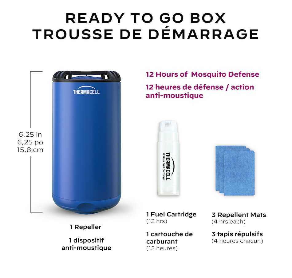 Image 216612_ALTMORE15.jpg, Product 216-612 / Price $108.97, Thermacell Patio Shield Bundle from Thermacell on TSC.ca's Home & Garden department