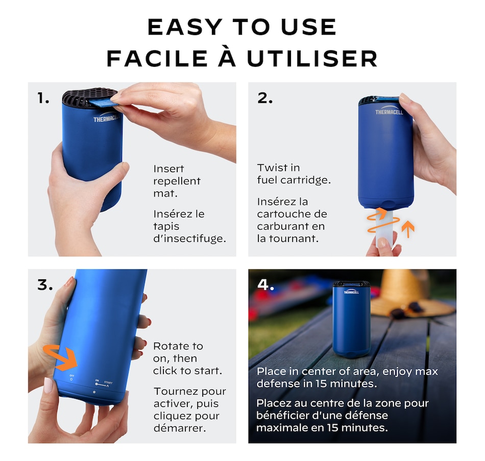 Image 216612_ALTMORE19.jpg, Product 216-612 / Price $108.97, Thermacell Patio Shield Bundle from Thermacell on TSC.ca's Home & Garden department