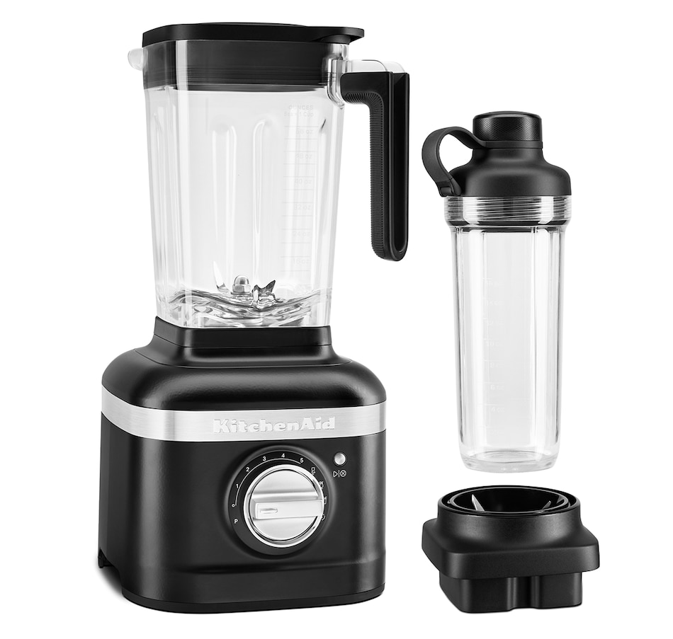 Image 216628_MTBK.jpg, Product 216-628 / Price $319.99, KitchenAid K400 Blender with Personal Blending Jar from KitchenAid on TSC.ca's Kitchen department