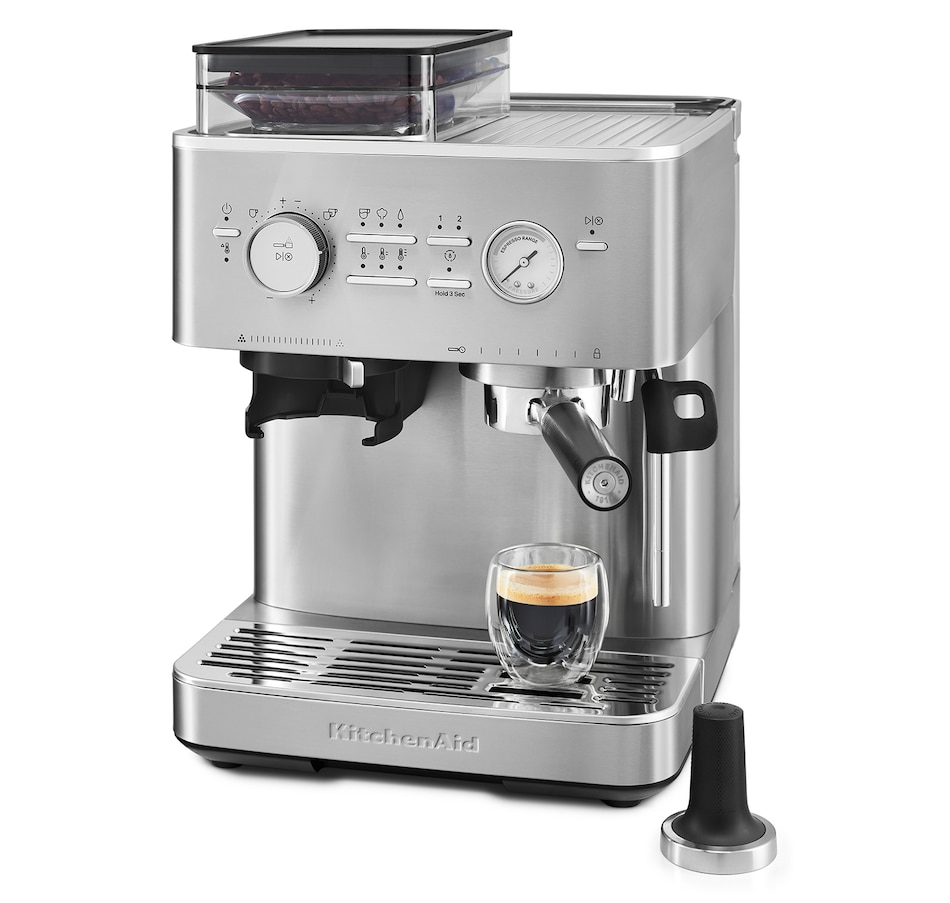 Image 216629_ALTMORE7.jpg, Product 216-629 / Price $999.99, KitchenAid Semi-Automatic Espresso Machine with Burr Grinder from KitchenAid on TSC.ca's Kitchen department