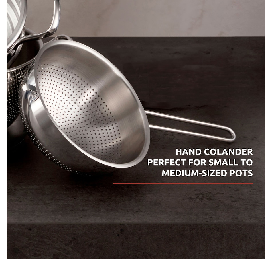 Image 216632_ALTMORE10.jpg, Product 216-632 / Price $399.99, Lagostina 15-Piece Stainless Steel Ambiente Cookware set from Lagostina on TSC.ca's Kitchen department