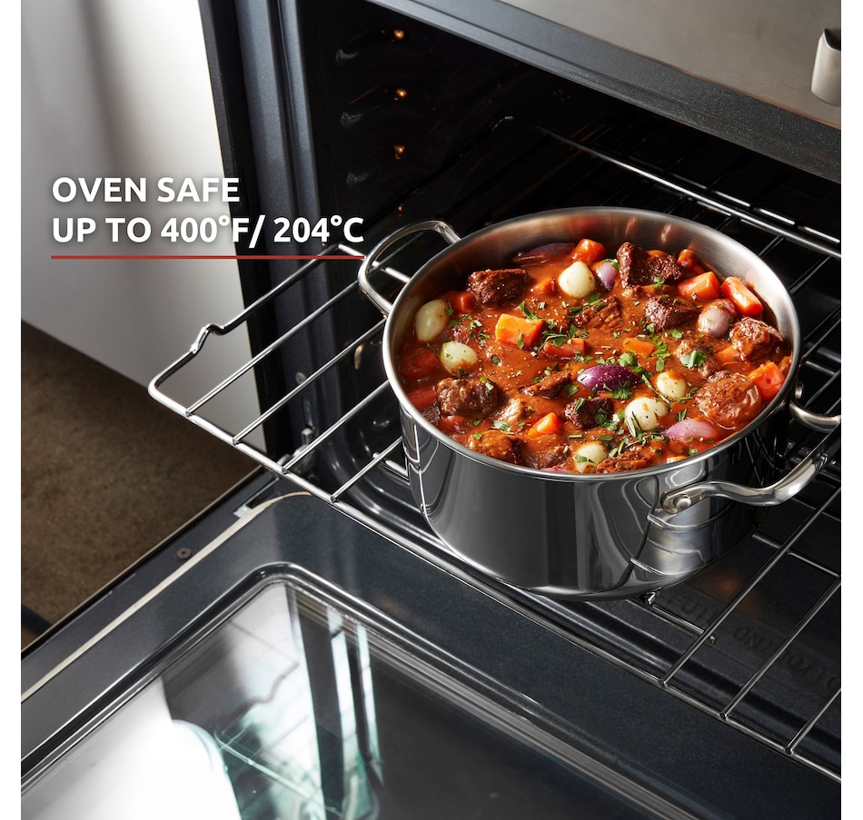 Image 216632_ALTMORE12.jpg, Product 216-632 / Price $399.99, Lagostina 15-Piece Stainless Steel Ambiente Cookware set from Lagostina on TSC.ca's Kitchen department