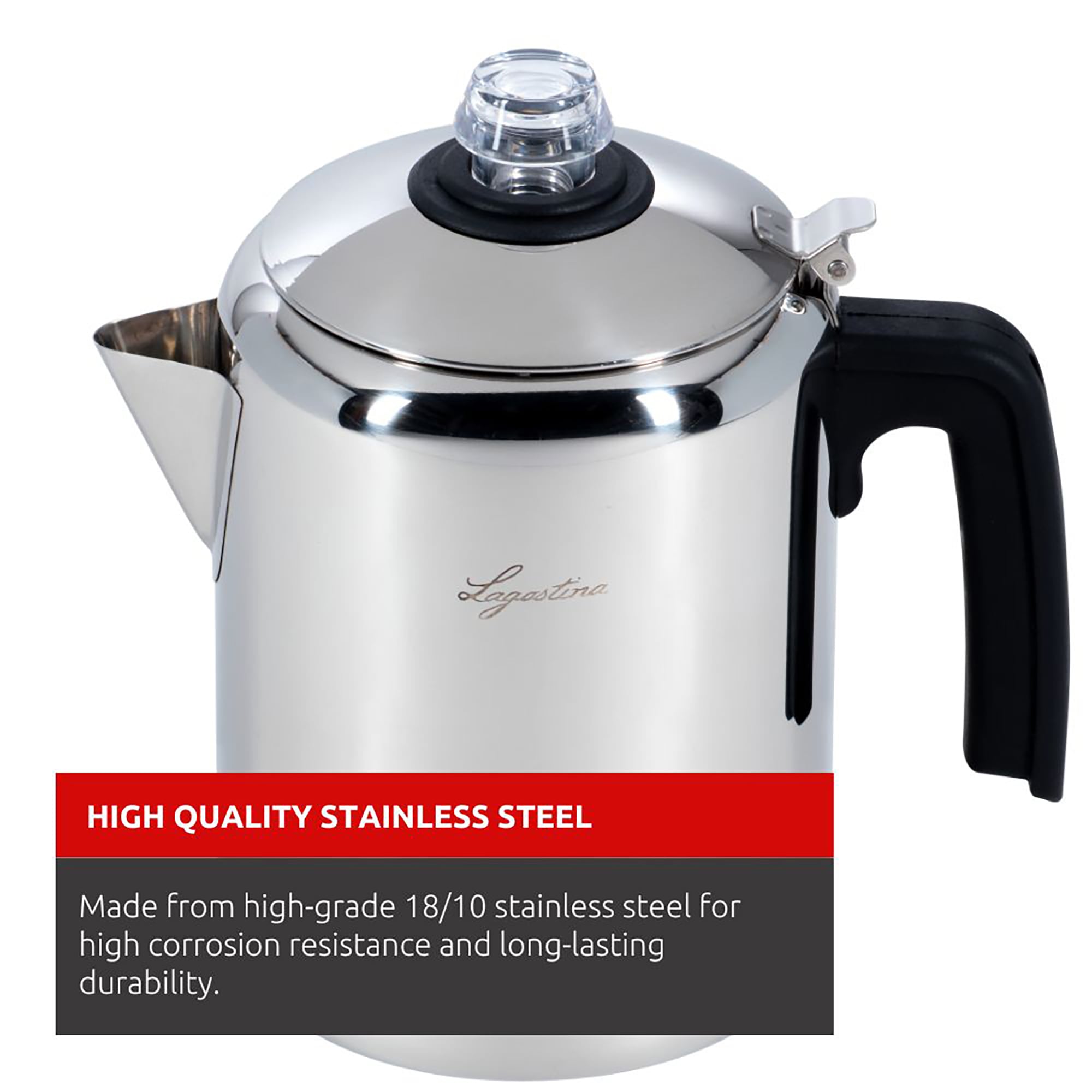 Lagostina 8-Cup Coffee Percolator - TSC.ca