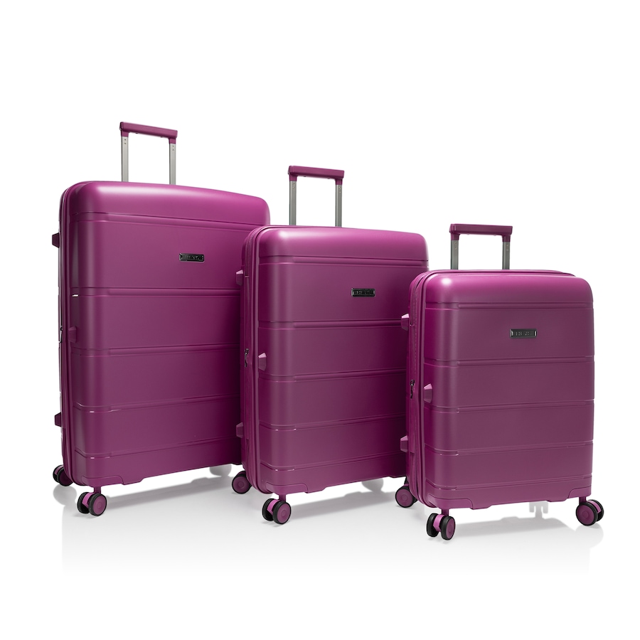 Image 216642_PUR.jpg, Product 216-642 / Price $499.88, Heys Fortis 3-Piece Duraflex Luggage Set from Heys on TSC.ca's Home & Garden department