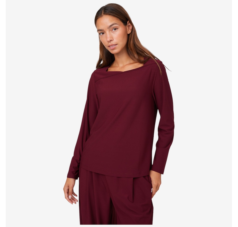 Image 216673_BGDY.jpg, Product 216-673 / Price $44.88, Wynne Style Luxe Crepe Top from Wynnelayers on TSC.ca's Fashion department