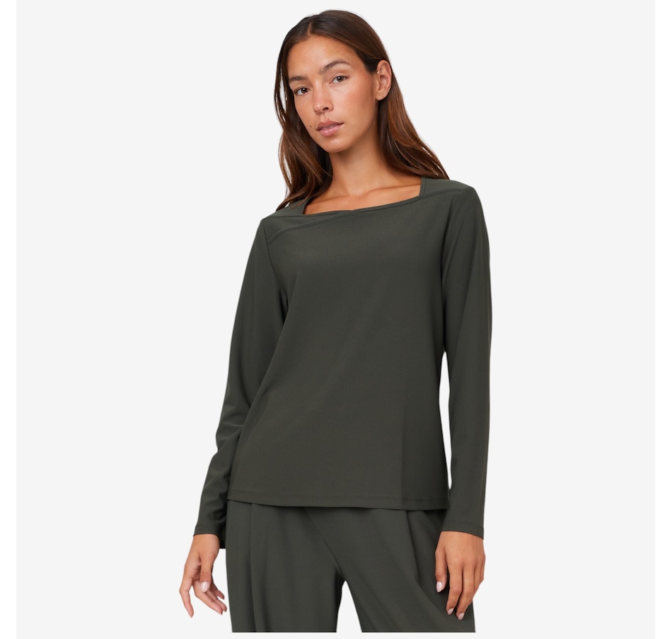 Image 216673_HGR.jpg, Product 216-673 / Price $44.88, Wynne Style Luxe Crepe Top from Wynnelayers on TSC.ca's Fashion department