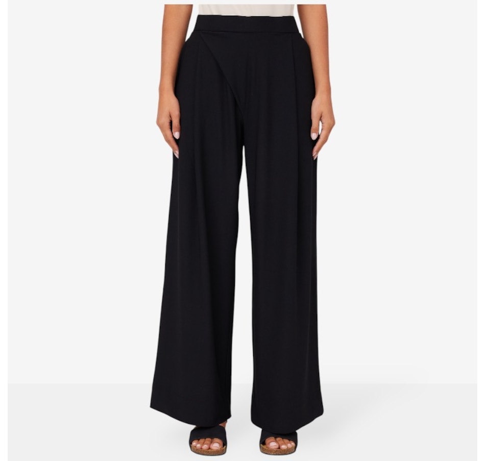 Image 216674_BLK.jpg, Product 216-674 / Price $59.88, Wynne Style Luxe Crepe Trouser from Wynnelayers on TSC.ca's Fashion department